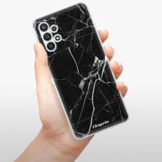 iSaprio Silikónové puzdro - Black Marble 18 pre Samsung Galaxy A32 LTE