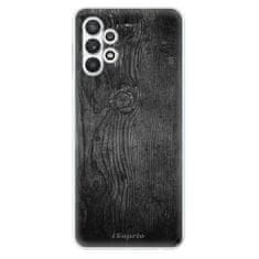 iSaprio Silikónové puzdro - Black Wood 13 pre Samsung Galaxy A32 LTE