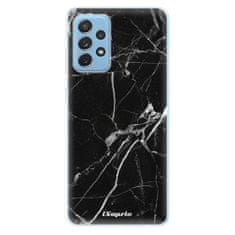 iSaprio Silikónové puzdro - Black Marble 18 pre Samsung Galaxy A72