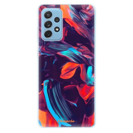 iSaprio Silikónové puzdro - Color Marble 19 pre Samsung Galaxy A72