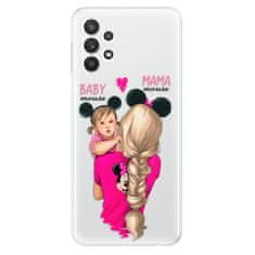 iSaprio Silikónové puzdro - Mama Mouse Blond and Girl pre Samsung Galaxy A32 LTE