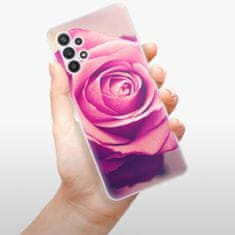 iSaprio Silikónové puzdro - Pink Rose pre Samsung Galaxy A32 5G