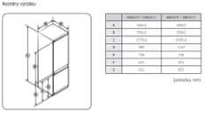 SAMSUNG vstavaná chladnička BRB26705EWW + záruka 20 rokov na kompresor