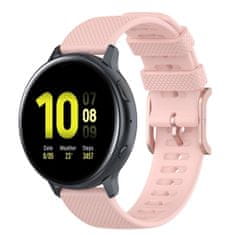 BStrap Silicone Rain remienok na Samsung Galaxy Watch 3 41mm, pink