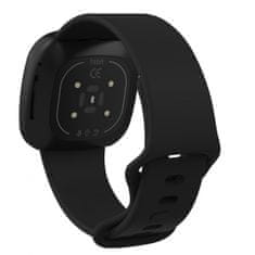 BStrap Silicone (Large) remienok na Fitbit Versa 3, black