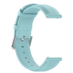 BStrap Leather Lux remienok na Samsung Galaxy Watch 3 41mm, teal