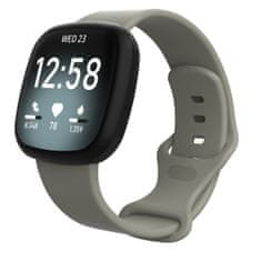 BStrap Silicone (Large) remienok na Fitbit Versa 3, gray