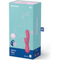 Satisfyer Mono Flex vibrátor, červený