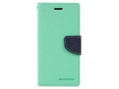 MobilMajak MG Puzdro / obal pre Samsung Galaxy A3 zelený - kniha Fancy Book
