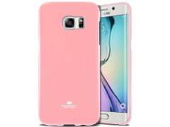 FORCELL Obal / kryt pre Samsung Galaxy S6 edge ružový - Jelly case