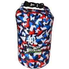 Vodotesný vak ROYOKAMP Dry Bag10 l, multicolor 2 (modrá, červená) T-253