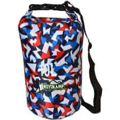 Vodotesný vak ROYOKAMP Dry Bag10 l, multicolor 2 (modrá, červená) T-253