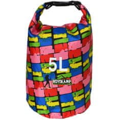 Vodotesný vak ROYOKAMP Dry Bag 5 l vícebarevný T-254