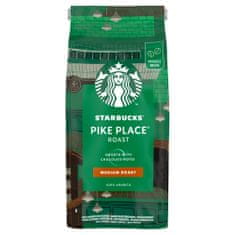 Starbucks Pike Place Espresso Roast, zrnková káva, 450 g