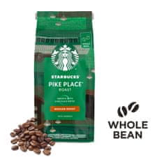 Starbucks Pike Place Espresso Roast, zrnková káva, 450 g