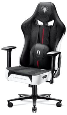 Gaming koliesková stolička Diablo-Chairs X-Player 2.0 XL, nastaviteľné operadlo podrúčky