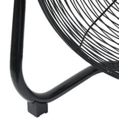 Vidaxl Podlahový ventilátor 3 rýchlosti 60 cm 120 W čierny