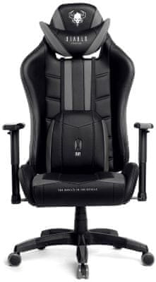 Gaming koliesková stolička Diablo-Chairs X-Ray, XL, čierna/červená (5902560336115) nastaviteľné operadlo nastaviteľné opierky 200 kg hr pena