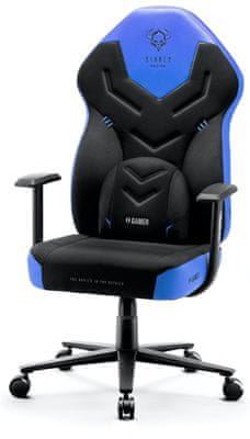 Gaming koliesková stolička Diablo-Chairs X-Gamer 2.0, čierna (5902560337464) nastaviteľné operadlo podrúčky 150 kg hr pena