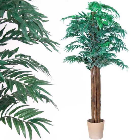 Greatstore Umelý strom - palma Areca 180 cm