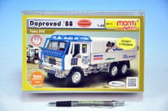 Greatstore Stavebnice Monti 75 Tatra 815 doprovod Rallye 1988 1:48 v krabici 22x15x6cm