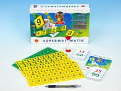 Greatstore Supermatematik společenská hra naučná v krabici 29x19cm