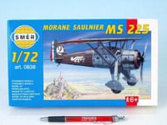 Greatstore Model Morane Saulnier MS 225 1:72 9,2x15,4cm v krabici 25x14,5x4,5cm