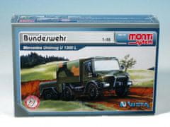 shumee Stavebnice Monti 30 Bundeswehr Mercedes Unimog 1:48 v krabici 22x15x6cm