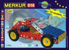 Greatstore Stavebnice MERKUR 016 Buggy 10 modelů 205ks v krabici 26x18x5cm