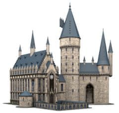 Ravensburger 3D Puzzle Harry Potter - Rokfortský hrad 540 dielikov - rozbalené