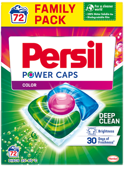 Persil Kapsuly na pranie Power Caps Color 72 ks