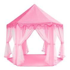 VELMAL Detský palácový stan - ružový