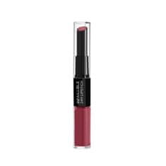 Loreal Paris Dlhotrvajúci rúž a lesk na pery 2v1 Infallible 24H Paris ian Nudes 6 ml (Odtieň 213 Toujours Teaberry)