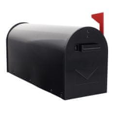 Rottner US Mailbox poštová schránka čierna | | 16.5 x 22 x 48 cm