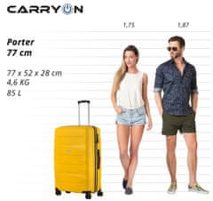 CARRY ON Veľký kufor Porter Yellow