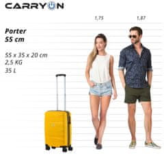 CARRY ON Príručný kufor Porter Yellow