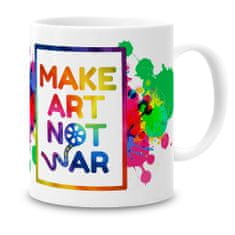 Grooters Filmový hrnček - Make Art Not War