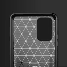 IZMAEL Puzdro Carbon Bush TPU pre Xiaomi Redmi Note 10/Redmi Note 10S - Modrá KP10703