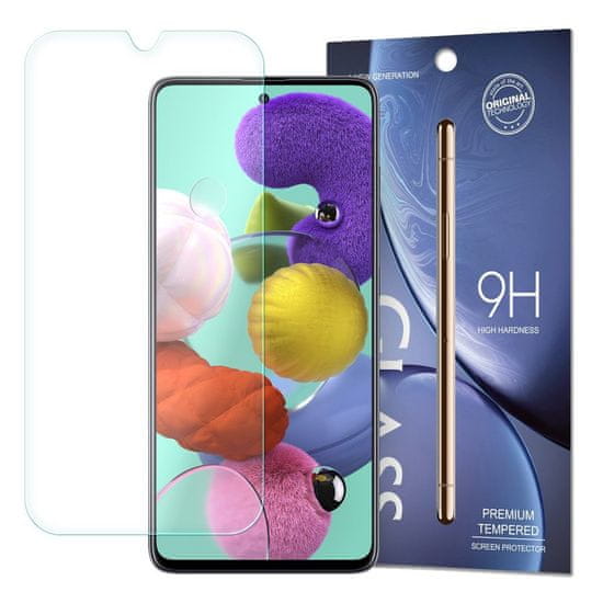 IZMAEL Temperované tvrdené sklo 9H pre Samsung Galaxy A71/Galaxy Note 10 Lite - Transparentná KP11033