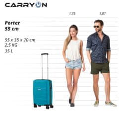 CARRY ON Príručný kufor Porter Jade Green