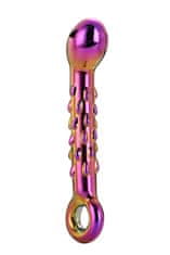 Dreamtoys Glamour Glass Ribbed G-Spot Dildo (18 cm)