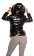 Amiatex Dámska bunda 79530, čierna, XL