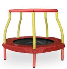 Aga Detská trampolína 116 cm Red/Yellow