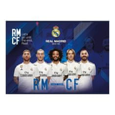 Astra Náčrtník / skicár A4, 20 listov REAL MADRID C.F., mix motívov, 106019002