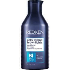 Redken Tónovacie kondicionér pre hnedé odtiene vlasov Color Extend Brownlights ( Blue Toning Conditioner) (Objem 300 ml)