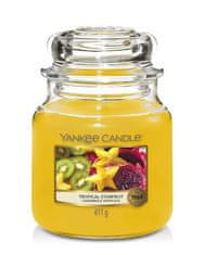 Yankee Candle TROPICAL STARFRUIT Stredná sviečka 411 g