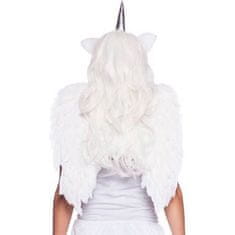 Krídla anjel - biela, rozpätie krídel 50x50 cm - vianoce