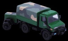 shumee Stavebnice Monti 30 Bundeswehr Mercedes Unimog 1:48 v krabici 22x15x6cm