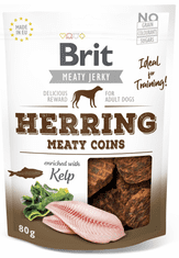 Brit Jerky Herring Meaty Coins 12x 80g