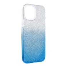 FORCELL Obal / kryt pre Apple iPhone 12 Pro Max transparentné / modré - Forcell SHINING